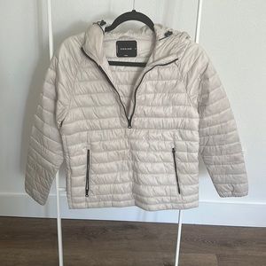 Everlane ReNew Half Zip Hooded Jacket